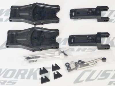 Custom Works Adjustable Arm Kit for Associated SC10