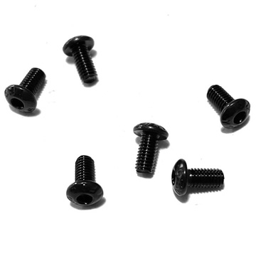 GFRP 3mm x 6mm Button Head Screws (Front hex axle screw) (6)