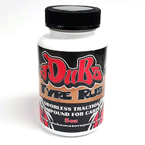 J-Dubs Tire Rub Oderless Traction Compound