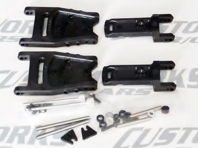 Custom Works Adjustable Arm Kit for Traxxas SCT