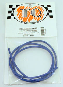 TQ Racing 13 AWG BLUE Wire (3Ft.)
