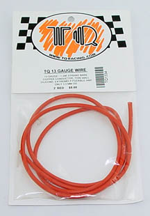 TQ Racing 13 AWG RED Wire (3Ft.)