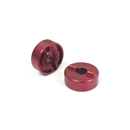 GFRP 1/4 Wheel Spacers- RED (2)