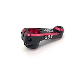 Assault RC 15.5mm Clamping Servo Horn (25T) - RED