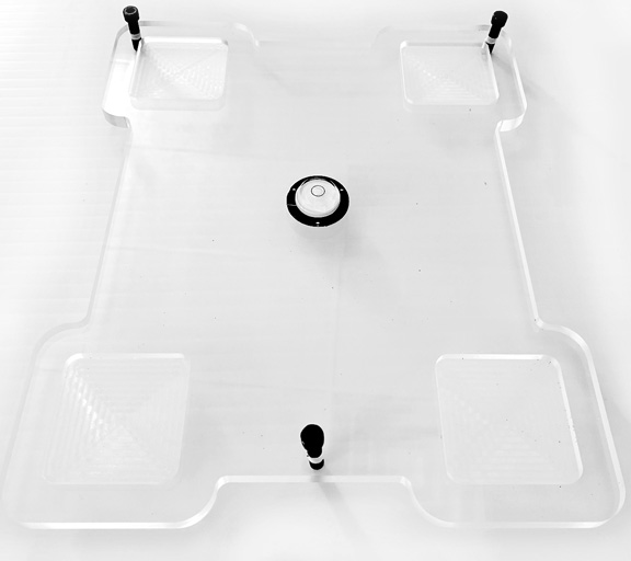 Lefthander-RC Acrylic Scale Board WIRELESS (CLEAR)-Dirt Oval