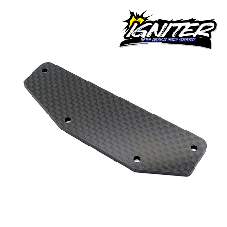 Lefthander-RC Igniter Midget Carbon Front Bumper
