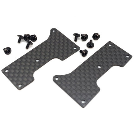 GFRP Inserts for Molded Rubber Tire Front Arms- CARBON (2)