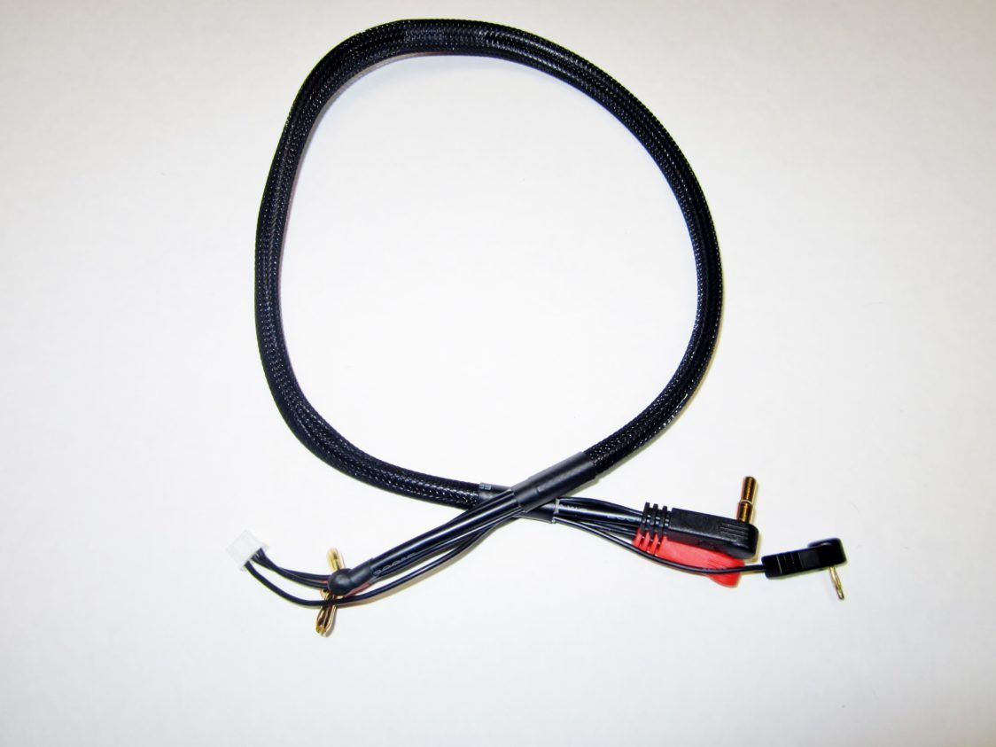 TQ 1 Cell Strain Relief Charge Cable