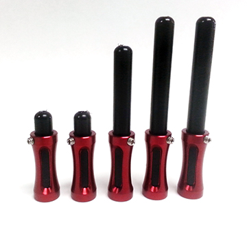GFRP Body Posts-Aluminum Base/ Delrin Post- RED