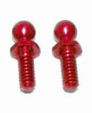 IRS Ball Studs - Short (.235 inch) - RED (2)