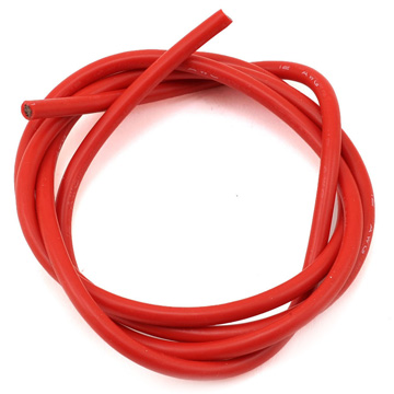 Maclan 12AWG Flexible Wire 3ft- RED