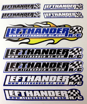 Lefthander-RC Decal Sheet
