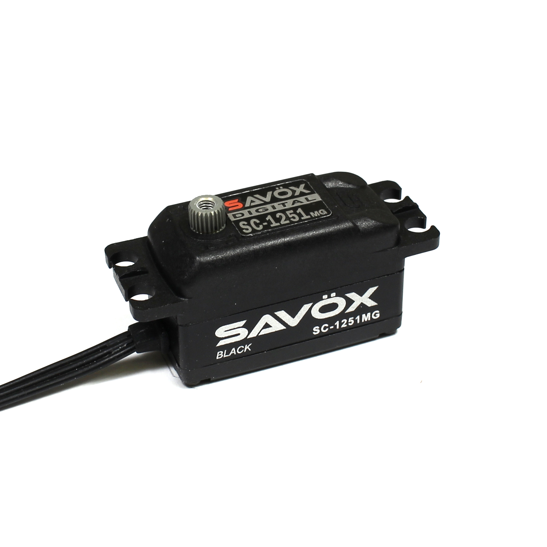 Savox Black Edition Low Profile Digital Servo w/ Soft Start
