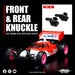 Yeah Racing Aluminum Front / Rear Knuckle For Yokomo 870C Super Dog Fighter YZ10 2023, YKDF-001BK