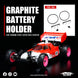 Yeah Racing Graphite Battery Holder For Yokomo 870C Super Dog Fighter YZ10 2023 YZ-W91, YKDF-005BK