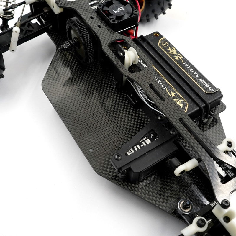Yeah Racing 2.5mm Graphite Main Chassis For Yokomo 870C Super Dog Fighter, YKDF-012BK