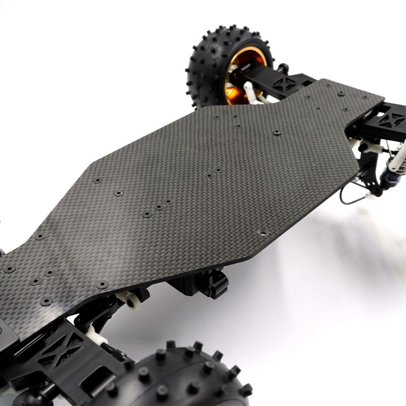 Yeah Racing 2.5mm Graphite Main Chassis For Yokomo 870C Super Dog Fighter, YKDF-012BK