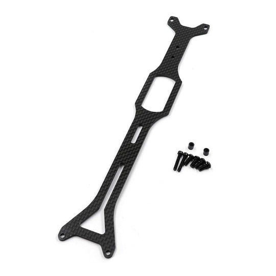 Yeah Racing 2.25mm Graphite Upper Deck For Yokomo 870C Super Dog Fighter, YKDF-013BK