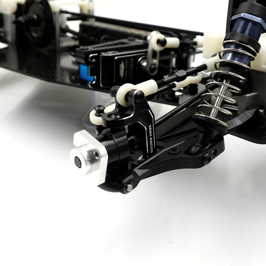 Yeah Racing Aluminum Front C Hub For Yokomo Super Dog Fighter Works 91, YKDF-015BK