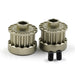 Yeah Racing Aluminum 7075 Pulley 2pcs For Team Associated RC10 4WD, TARC-015GM
