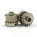 Yeah Racing Aluminum 7075 Pulley 2pcs For Team Associated RC10 4WD, TARC-015GM