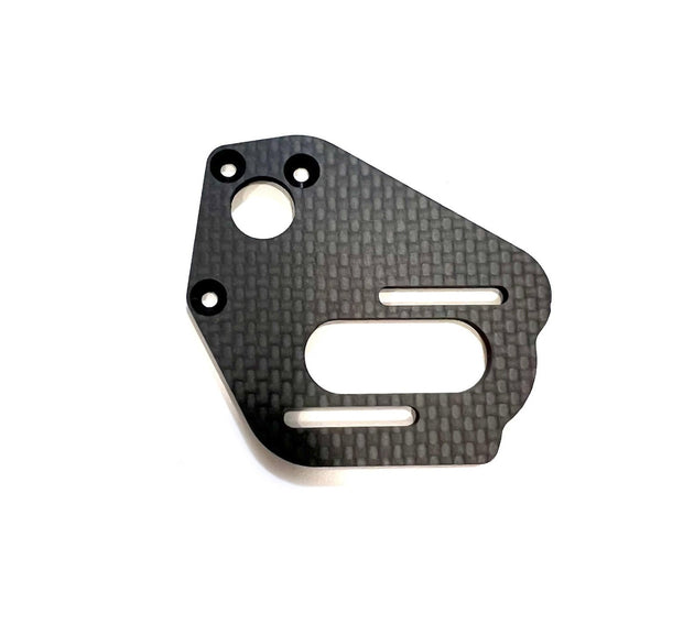 Team GFRP / Quasi Speed 2023 Apollo Carbon Motor Plate 3mm Stock Motor Plate GFR-1369