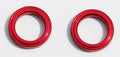 HyperDrive HD 0.062" Rear Axle Shims- Red, HD 2533