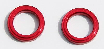 HyperDrive HD 0.062" Rear Axle Shims- Red, HD 2533