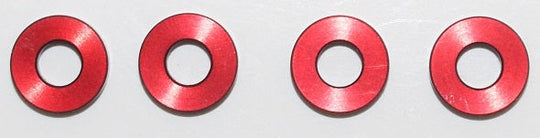 HyperDrive HD 0.080 Front End Shims- Red, HD 2542
