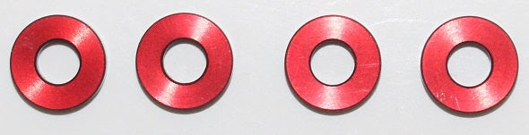 HyperDrive HD 0.080 Front End Shims- Red, HD 2542