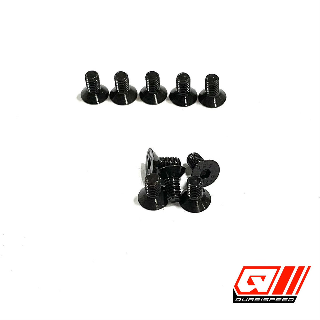Team GFRP / Quasi Speed M3 x 6mm FHS (10), QS-6804
