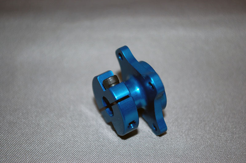 IRS 1/10th Narrow Left Side Clamp Hub (1/2")- Blue