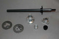IRS 1/12 Scale Axle and Hub Kit, Large D-Ring (Silver), IRS-2132