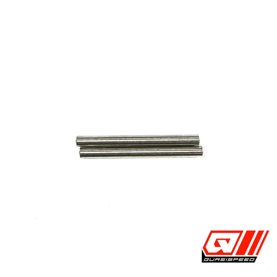 Team GFRP / Quasi Speed Titanium 1.37 in Captured Hinge Pins QS-4114, fits all GFRP cars
