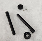 CRC Body Post with Collars, Black 2" (2), CLN-1378