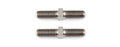 Team Associated FT Titanium Turnbuckles, M3x16 mm/0.630 in, silver, ASC-1410
