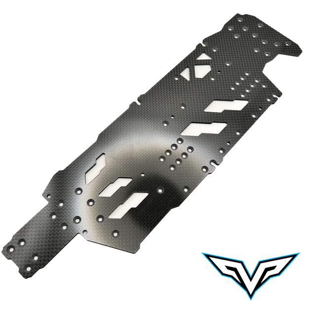 Team Velocity RC VS2 14mm Chassis and Front Braces, VEL-10001