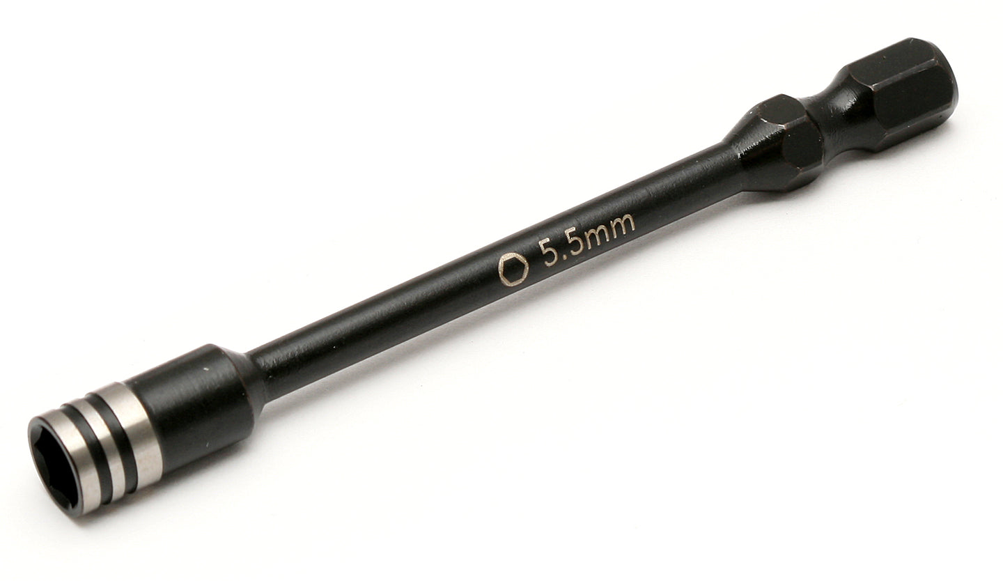 Team Associated FT 1/4 in Nut Driver Bit, 5.5 mm, ASC-1666