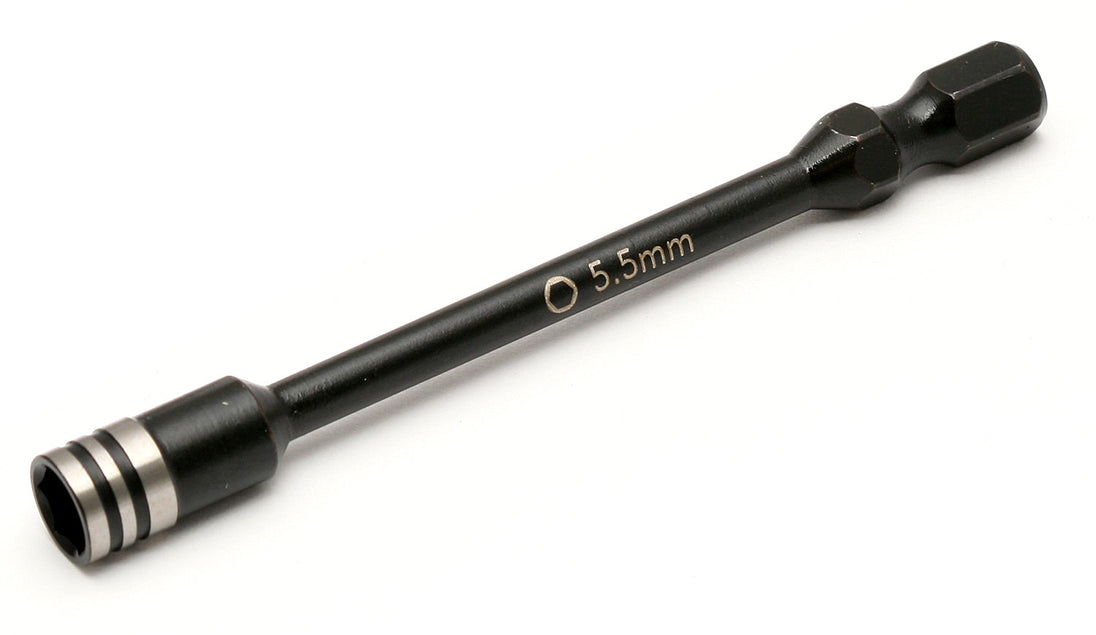 Team Associated FT 1/4 in Nut Driver Bit, 5.5 mm, ASC-1666