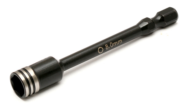 Team Associated FT 1/4 in Nut Driver Bit, 8.0 mm, ASC-1668