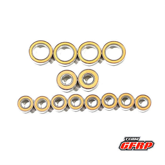 Team GFRP / Quasi Speed Apollo/Rubber Tire Ceramic Bearing Kit, GFR-8135
