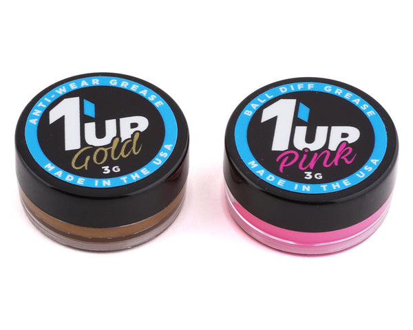 Pro Ball Differential Grease Combo (Gold & Pink), 1UP-120504
