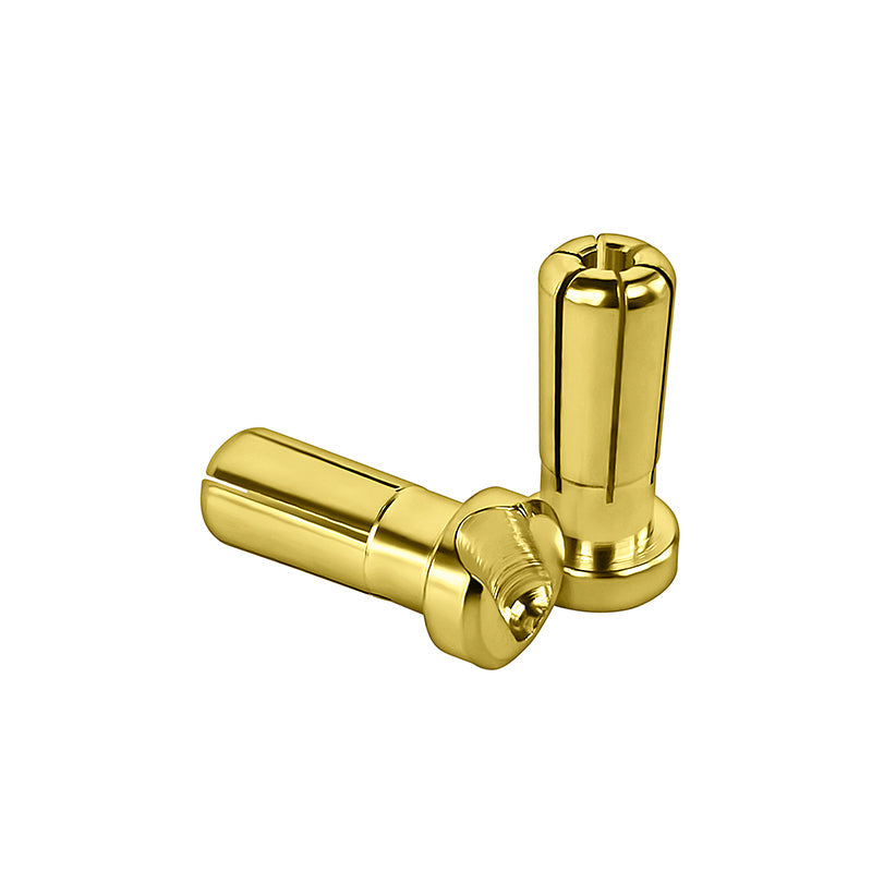 1UP Racing 5mm Bullet Plugs (2)