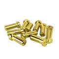 1UP Racing Bulk Pack 5mm Low Pro Bullet Plugs (10), 1UP-190406