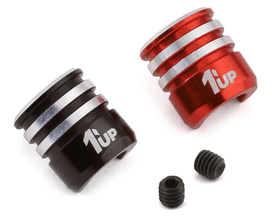 1UP Racing Heat Sink Bullet Plug Grips, 1UP-190434