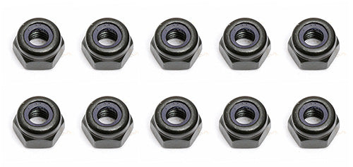 M3 Locknuts Black Steel (10), VRC-25215