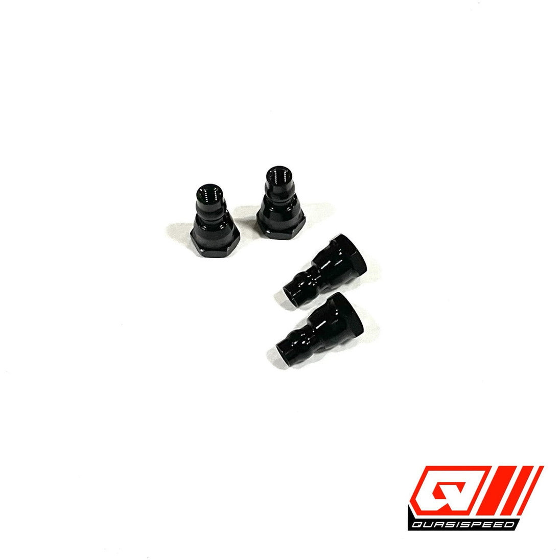 Team GFRP / Quasi Speed Metric 6mm Shock Stand Offs (4) QS-5099M