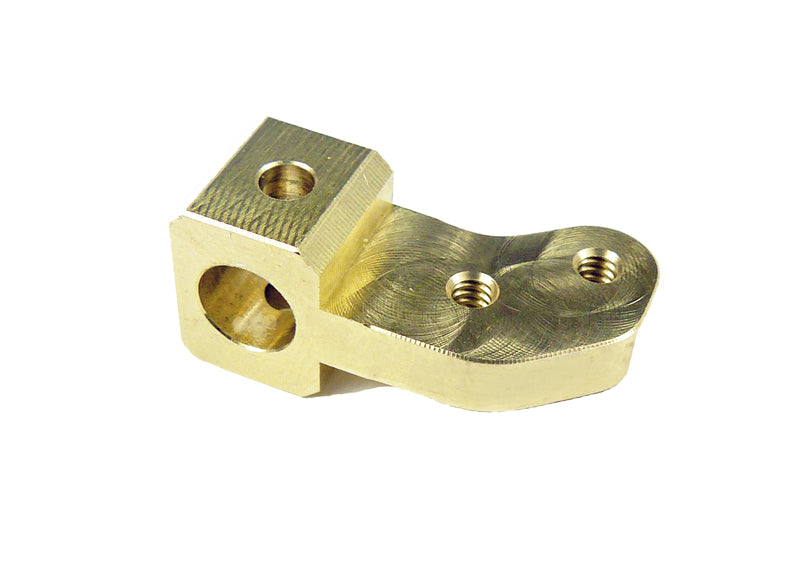 Custom Works Brass Spindle for Bearing Front Wheels, CW-3204