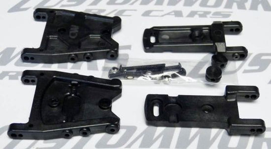 Custom Works Adjustable Toe Rear A-arm Set, CW-3242