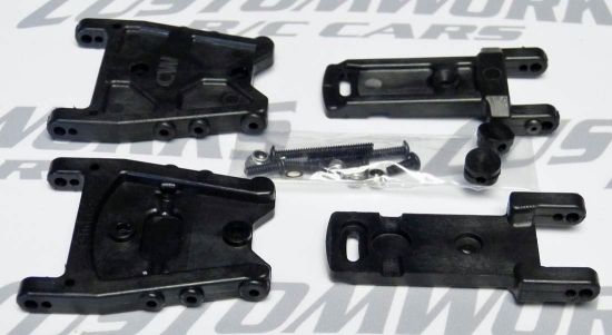 Custom Works Adjustable Toe Rear A-arm Set, CW-3242